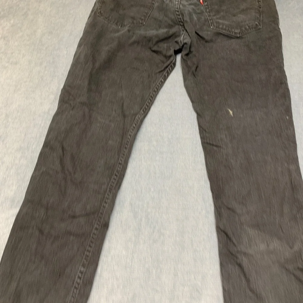 Levi's 511 Slim Fit Straight Jeans Mens 34x30 Black Denim Non Stretch 5 Pockets